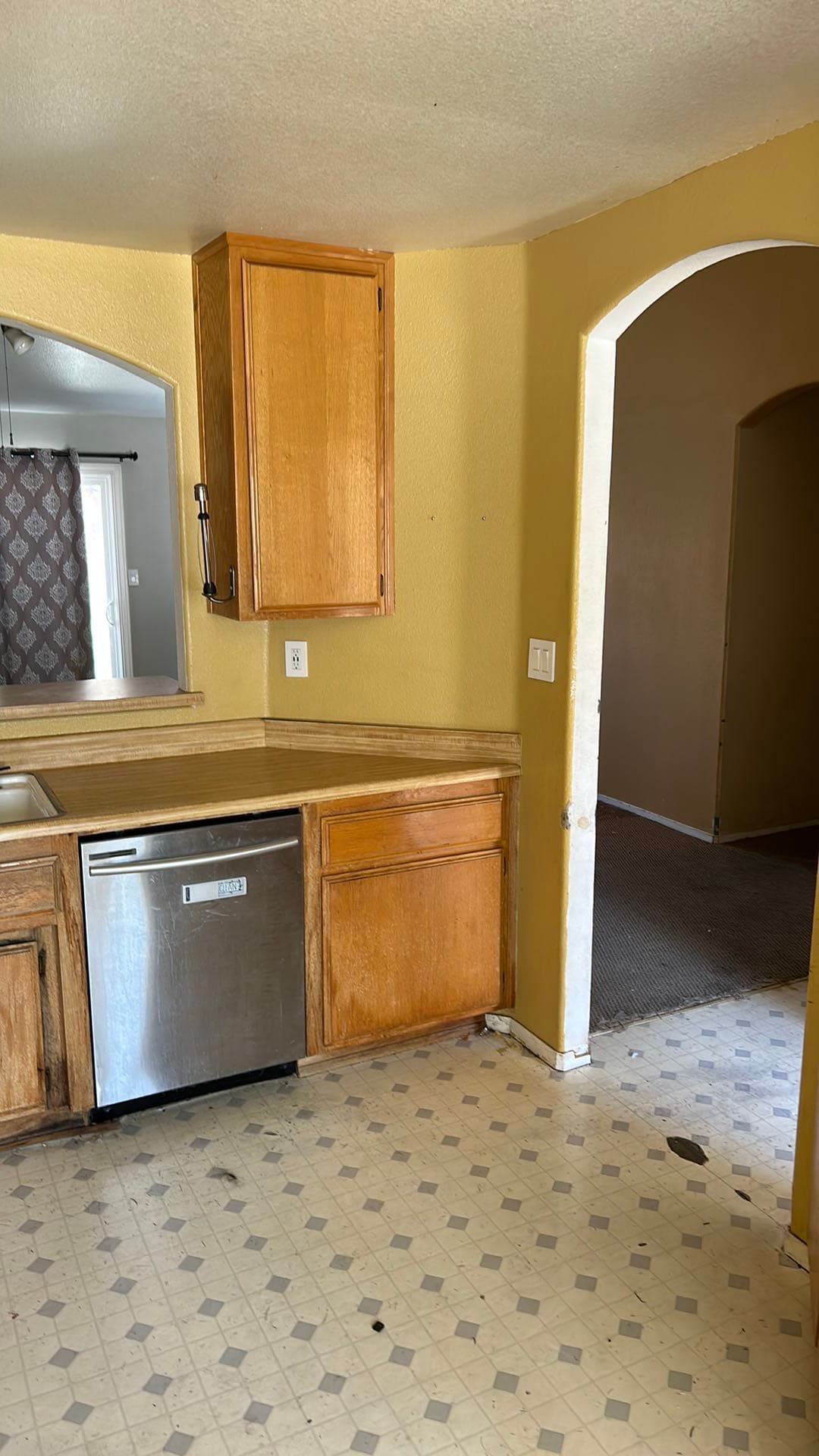 Roseville home before renovation — bought as-is