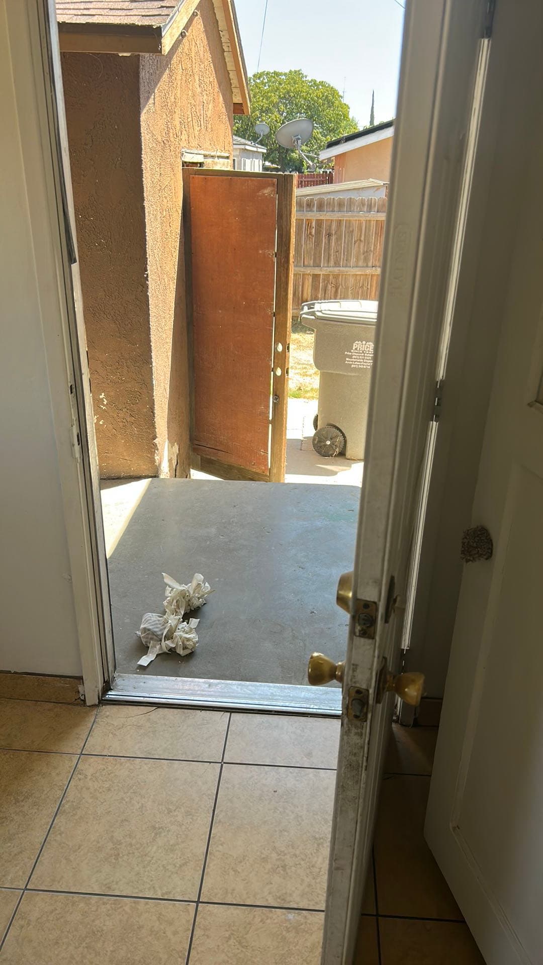 Home we purchased as-is in Fontana CA