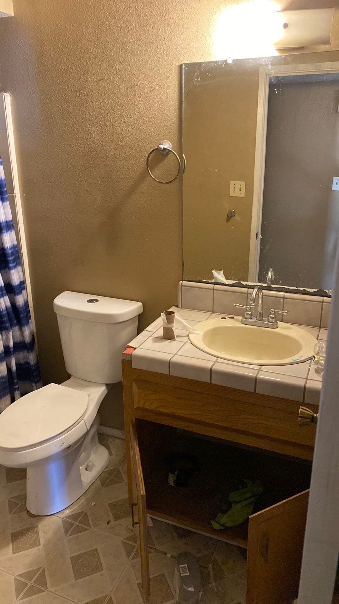 Hanford home before renovation — bought as-is