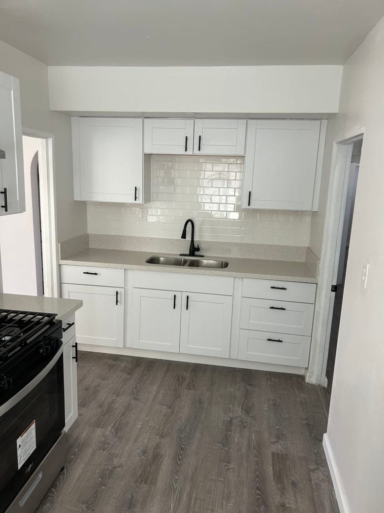 Updated interior of Irvine home we bought for cash