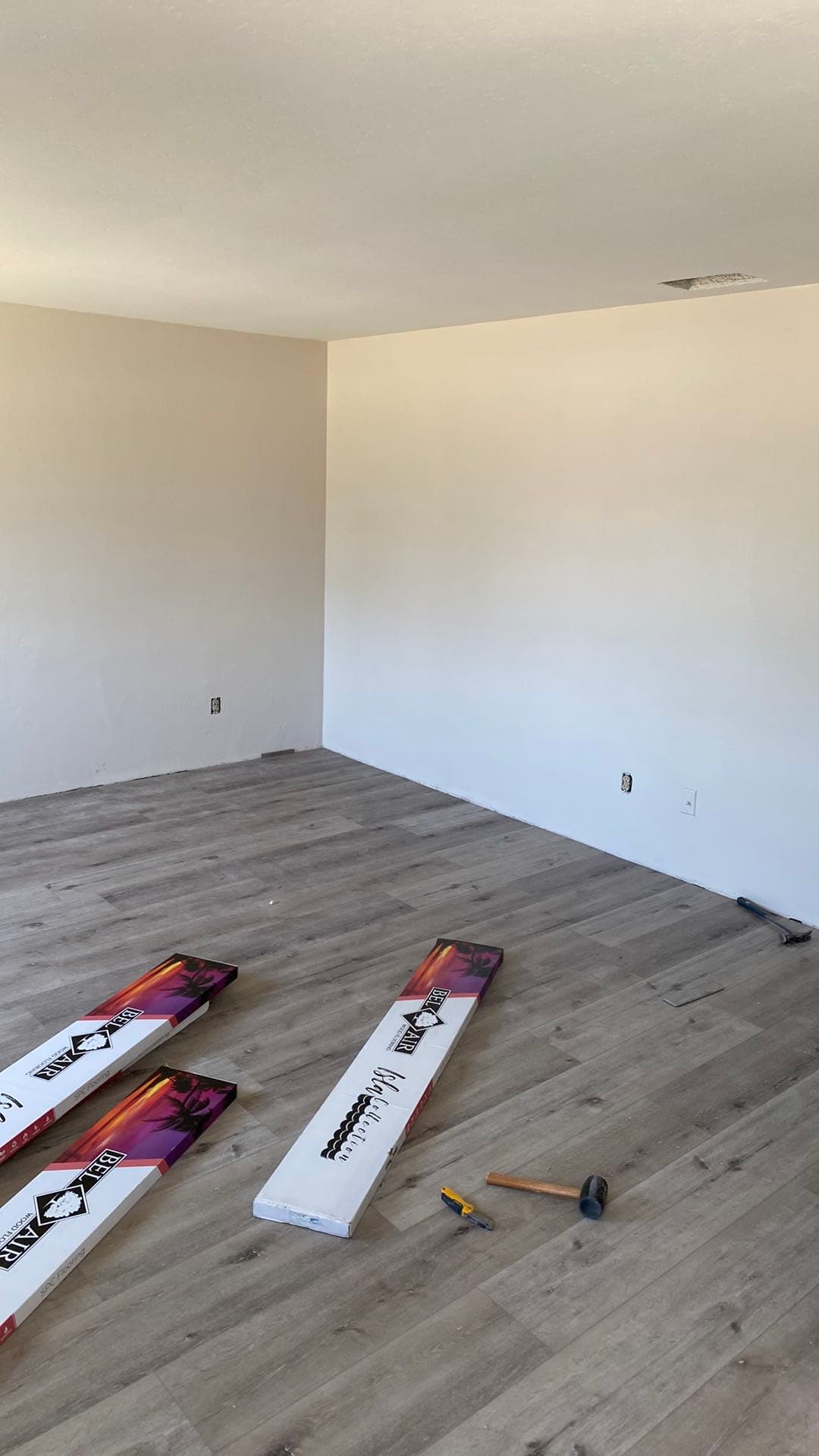 San Francisco home interior before our cash purchase
