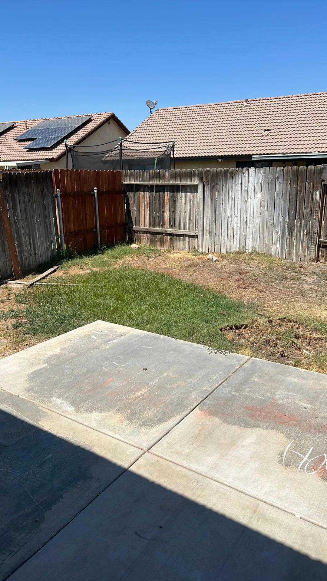 Santa Ana home before renovation — bought as-is