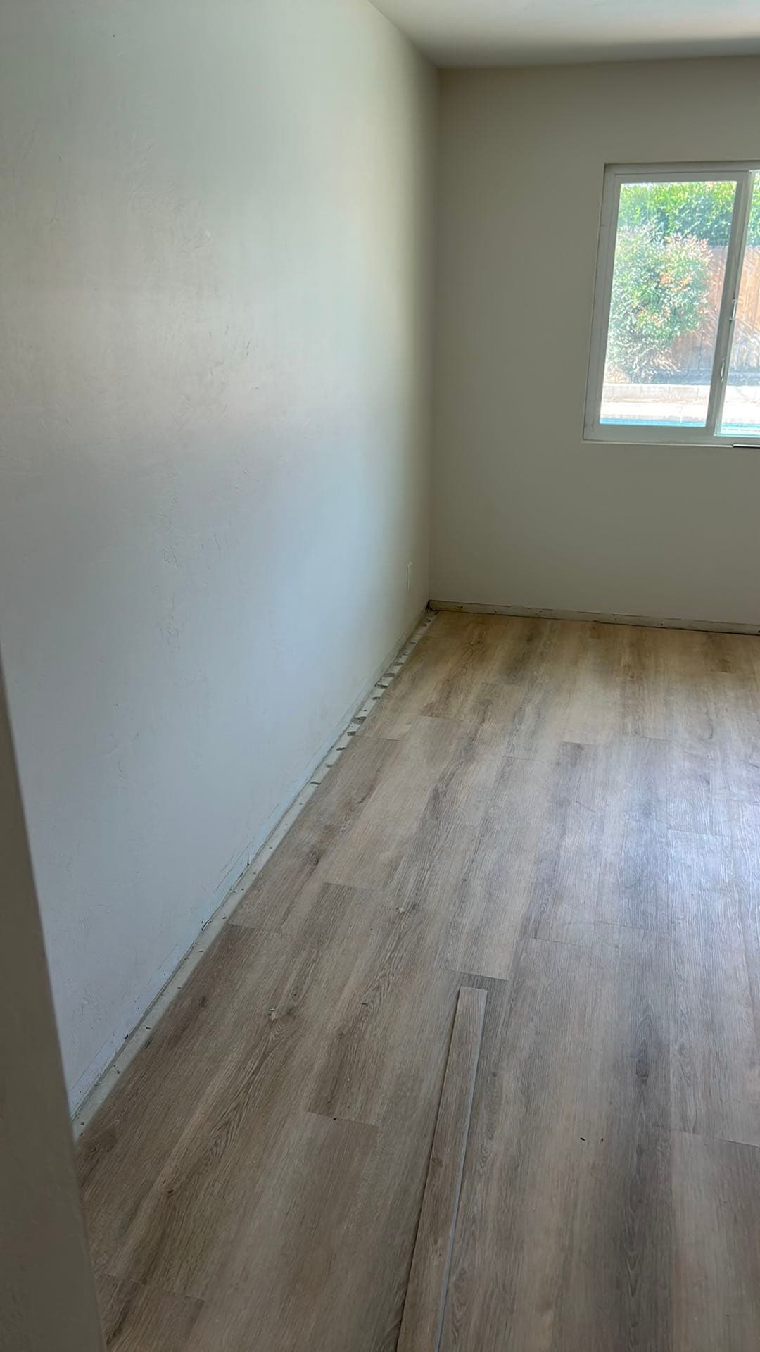 Renovated property after cash purchase in Visalia