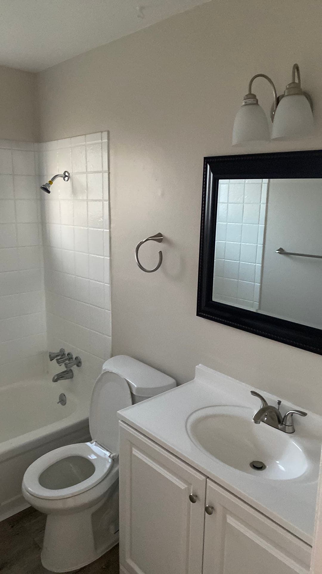 Updated interior of Visalia home we bought for cash